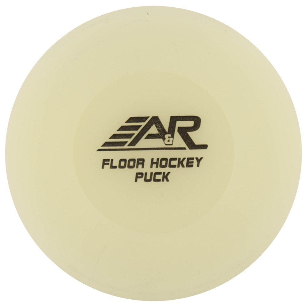 A&R Glow in the Dark Floor Hockey Puck - Pucks & Balls